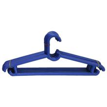 Bagmati Blue Plastic Hanger (12 Pieces)