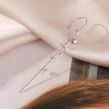 ins Hao Shi niche temperament cold wind piercing ear needles