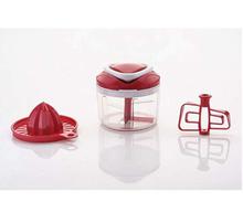 Easy Pull 3 In 1 Smart Chopper, Hand Juicer, Blander