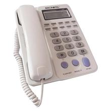 Microtel CID Caller ID Corded Landline Phone (SP-F203) - White