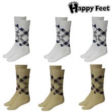 Happy Feet Gentlemen Socks Pack of 6 pairs Unisex-1015