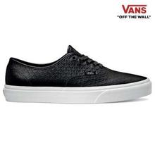 Vans Black Vn0A38Esms4 Armor Leather Lace Up Shoes For Men- 7122