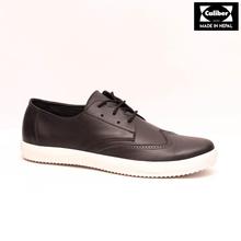 Caliber Shoes Black Casual Lace Up Shoes For Men - (391 C)