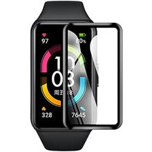 Huawei Honor Band 6 Full Glue Curved Clear Flexible Tempered Glass