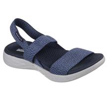 Skechers Navy On The GO 600 - Ideal Sandals For Women - 15310-NVGY