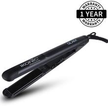 IKONIC GLAM Hair Straightner (Black) Genuine Beauty