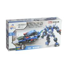 Mengchi Blue Driller Toy For Kids 65 Pieces (MC022-2)