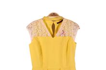 Women Dress Yellow – 109F