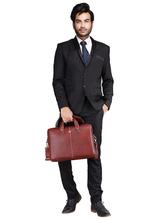 Hammonds Flycatcher Brown Genuine Leather Laptop Bag for 13 Inch Laptop