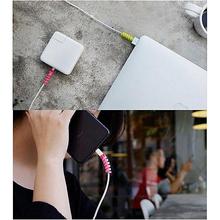 New Twist Cable Protector For Iphone Ipad MAC Charging And Sync Cable OD 2.5MM-4.0MM