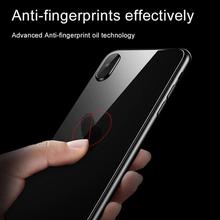 Baseus 0.3mm Transparent Back Screen Protector For iPhone Xs Max 2018 New Tempered Glass Protective Back Film For iPhone Xs Max