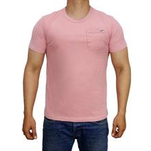 Zebra Solid Front Pocket T-Shirt For Men-T.136