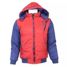 Red/Blue Hooded Jacket For Men