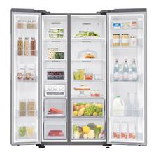 Samsung Side By Side Refrigerator with SpaceMax Technology 700Ltr(RS72R5001M9)