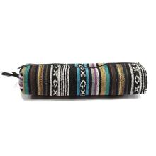 Black Ghari Cotton Pencil Bag