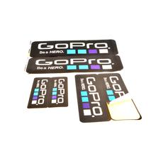 6Pcs Set GoPro Camera Waterproof Decals Stickers Graphic Set Gopro Logo