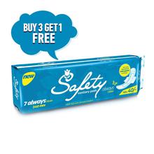 Safety Always Clean Sanitary Pad, 7count (Buy3 Get 1 Free)