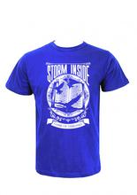 Wosa -Strom Inside printed T-shirt Blue Printed T-shirt For Men