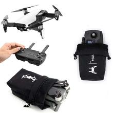 Anti-Slip Protective Storage Pocket Bag For DJI Mavic Air Pro Drone Body & Remote- Black