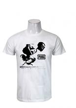Wosa - PUBG CHICKEN RIDE WHITE Printed T-shirt For Men