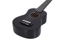 Kaka 21 inch Soprano Ukulele with waterproof Bag By Enya (Black)