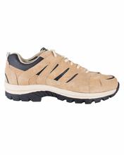 Shikhar Men's Light Brown Lace Up Sports Casual Shoes