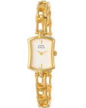 Titan Raga Collection Jewelry Inspired Gold Tone Women'S Watch 2104Ym01