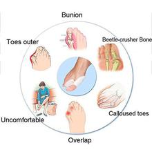 Cgt Silicone Gel Foot Fingers Toe Separator Orthopaedic Foot Protector