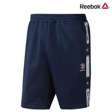 Reebok Navy Blue Classics Taped Track Shorts For Men - DT8151