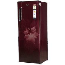 Whirlpool 200 IM PRM Special finish 185L Single Door Refrigerator- Maroon/Grey