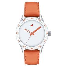 Fastrack Monochrome Analog White Dial Women's Watch-6078SL04