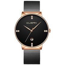 SALE-Men's Wrist Watch Luxury Steel Strap Casual Quartz