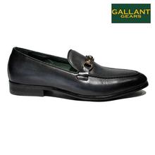 Gallant Gears Red Leather Penny Buckle Slip On Shoes For Men - (8030-1)