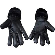 DIGITAL SHOPEE Stylish Genuine Leather Winter Gloves for