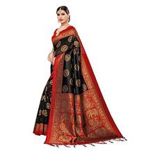 Anni Designer Women's Mysore Silk Printed Saree Border