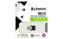 Kingston Digital 16GB Data Traveler Micro Duo USB 3.0 Micro USB OTG (DTDUO3/16GB)