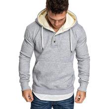 Dropshipping 2019 Autumn Winter Hoodied Sweatshirts Men's