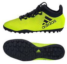 Adidas Green X Tango 17.3 Turf Football Shoes For Men - CG3727
