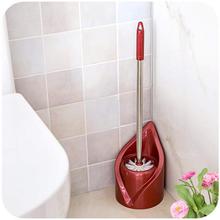 Toilet Brush With Stand With Steel Handle