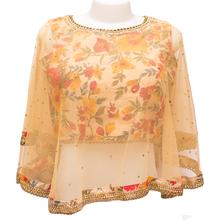 Under cover flower printed Blouse for women