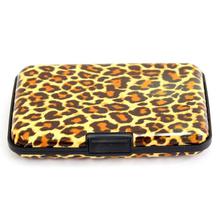 Leopard Skin Designed Multiple Compartment Card Holder For Women