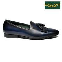 Gallant Gears Red Leather Slip On Formal Shoes For Men - (139-A11)