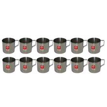 Sun'z Set Of 12 Pcs Stainless Steel Mug - 310807