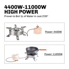 Fire Maple Split Gas Burners Ultralight Foldable Burners Cooking Gas Stove Outdoor Camping 4400W High-Power Saturn Gas Stove