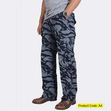 Army Cotton Combat Pant for Men (Light Blue A4)