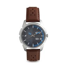 Fastrack Guys Leather analog Grey Watches - 3124SL06