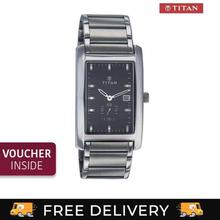 Titan Black Dial Formal Steel Multi-Function Analog Watch For Men - (9280SM02)