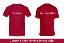 Custom Green Round Neck Plain T-Shirt Printing Service