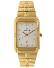 Titan Karishma Analog Champagne Dial Women's Watch - 2601YM01