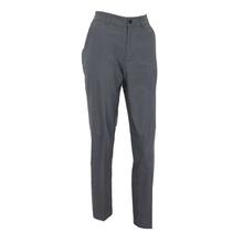 Grey Polyester Thin and Skinny Semi Stretchable Track Pants For Women